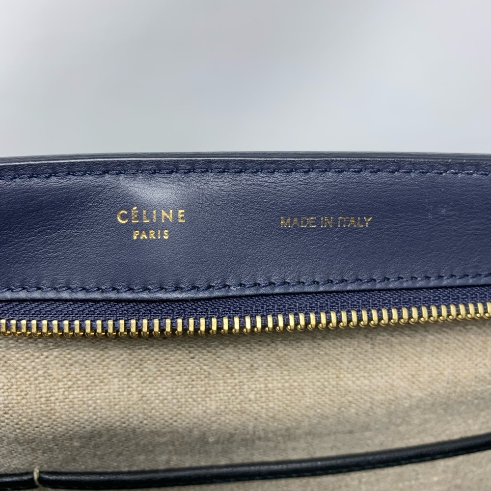 AUTHENTIC CELINE Trapeze Black Multi Shoulder Bag - Picture 9 of 15